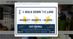 Desktop Screenshot of cafe-football.com